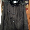 Пальто искусственная замша 52 размер (КОРСО) 2000 руб