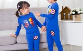 Яркие пижамки, футболки для девочек и мальчиков (Таобао) (выкуп №90)
