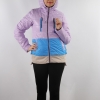 Куртки демисезонные Плащевка Фиолетовый-голубой-бежевый  на 48 размер