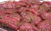 Купаты, рёбра в брусничном соусе, маринованое мясо свинины. (выкуп №23)