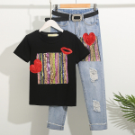 Цветочный рай-женские джинсы, юбки, футболки с объёмными цветами