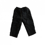 Детские зимние брюки на флисе. Черный (размер 98), 250руб.