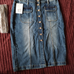 Джинсовая юбка 46-48 рр цена 950 р