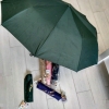 Зонт женский (полуавтомат). Цвет: фиолетовый. Комплектация: чехол, зонт.  Механизм складывания: полуавтомат.