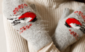 Теплая зима - изделия из овчины! Шерстяные носки,варежки,перчатки! (выкуп №52)