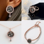 Бижутерия из Кореи с кристаллами Swarovski.