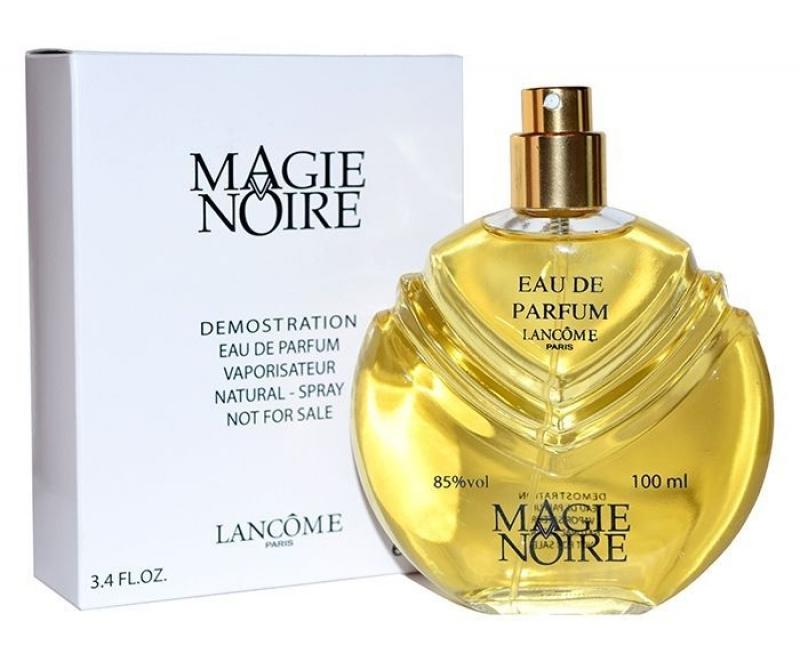 Ланком москва. Духи ланком мажи Нуар. Lancome magie noire духи. Духи женские ланком маже Нуар тестер. Magie Noir 100ml фрагрансворлд.