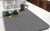 Особая закупка! - Резиновый коврик для сушки посуды, супер впитывающий коврик для сушки посуды (выку...
